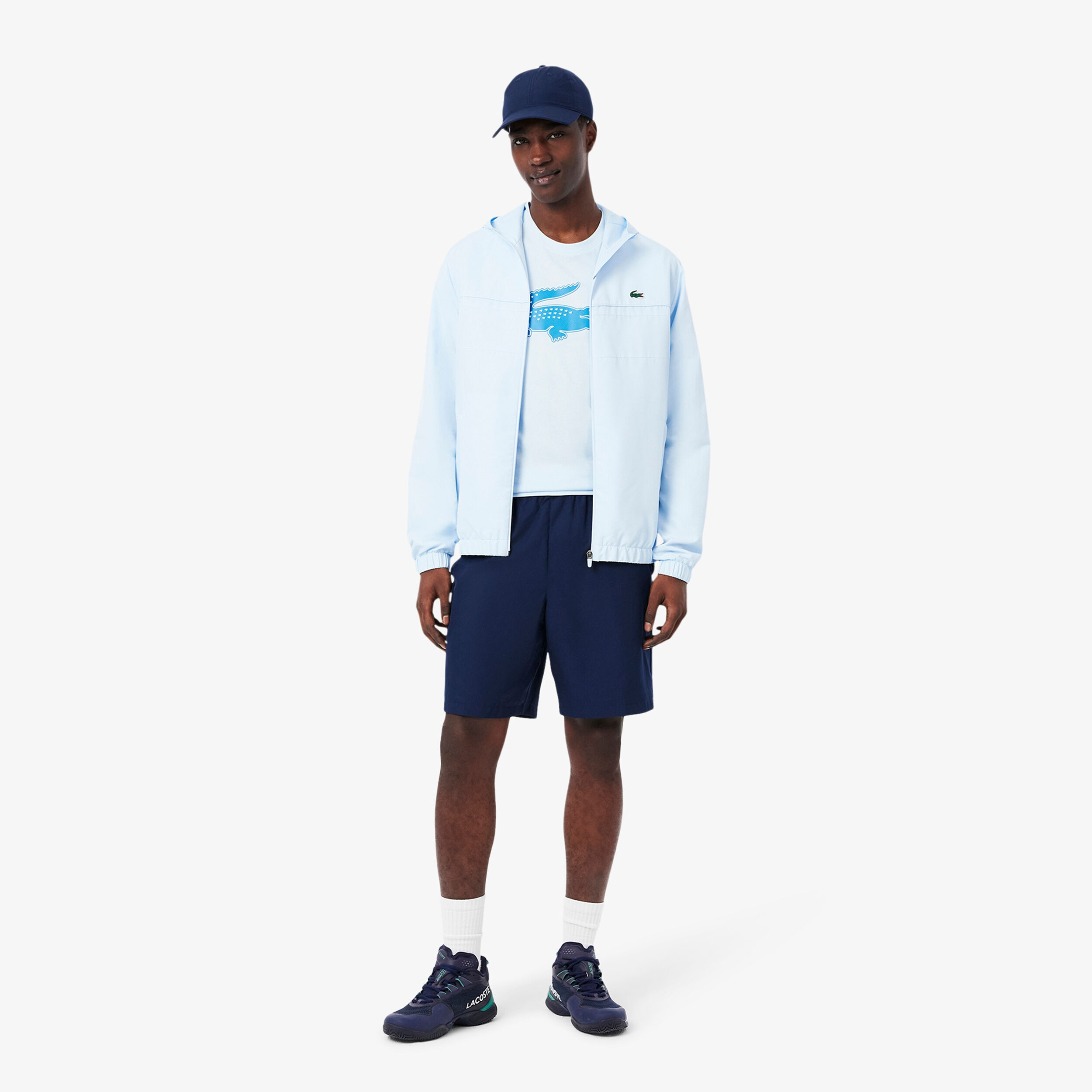 Lacoste T-shirt Hommes - Bleu Clair , Bleu