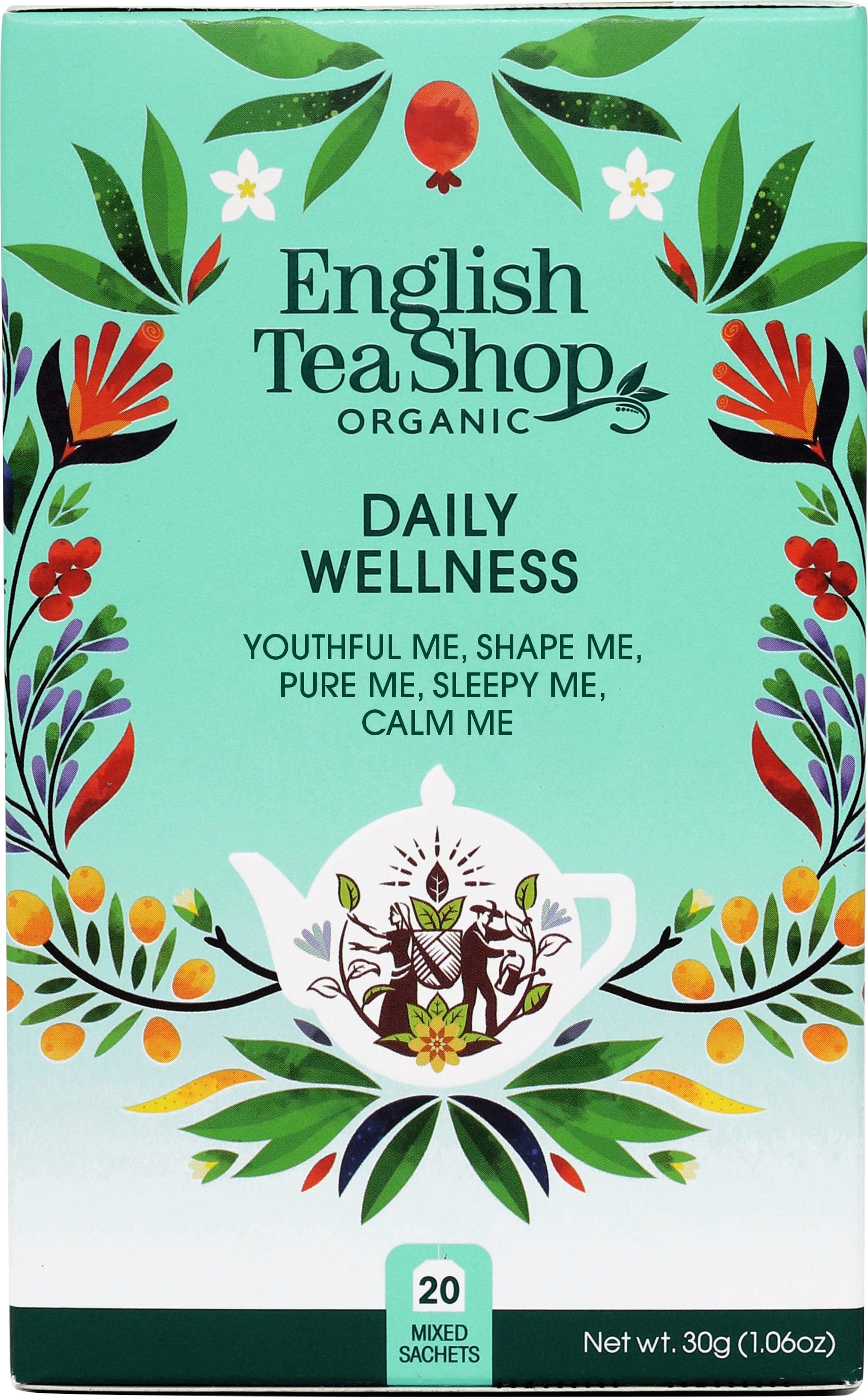 English Tea Shop  Bio Daily Wellness Tee-Kollektion, 20 Teebeutel (30 g)