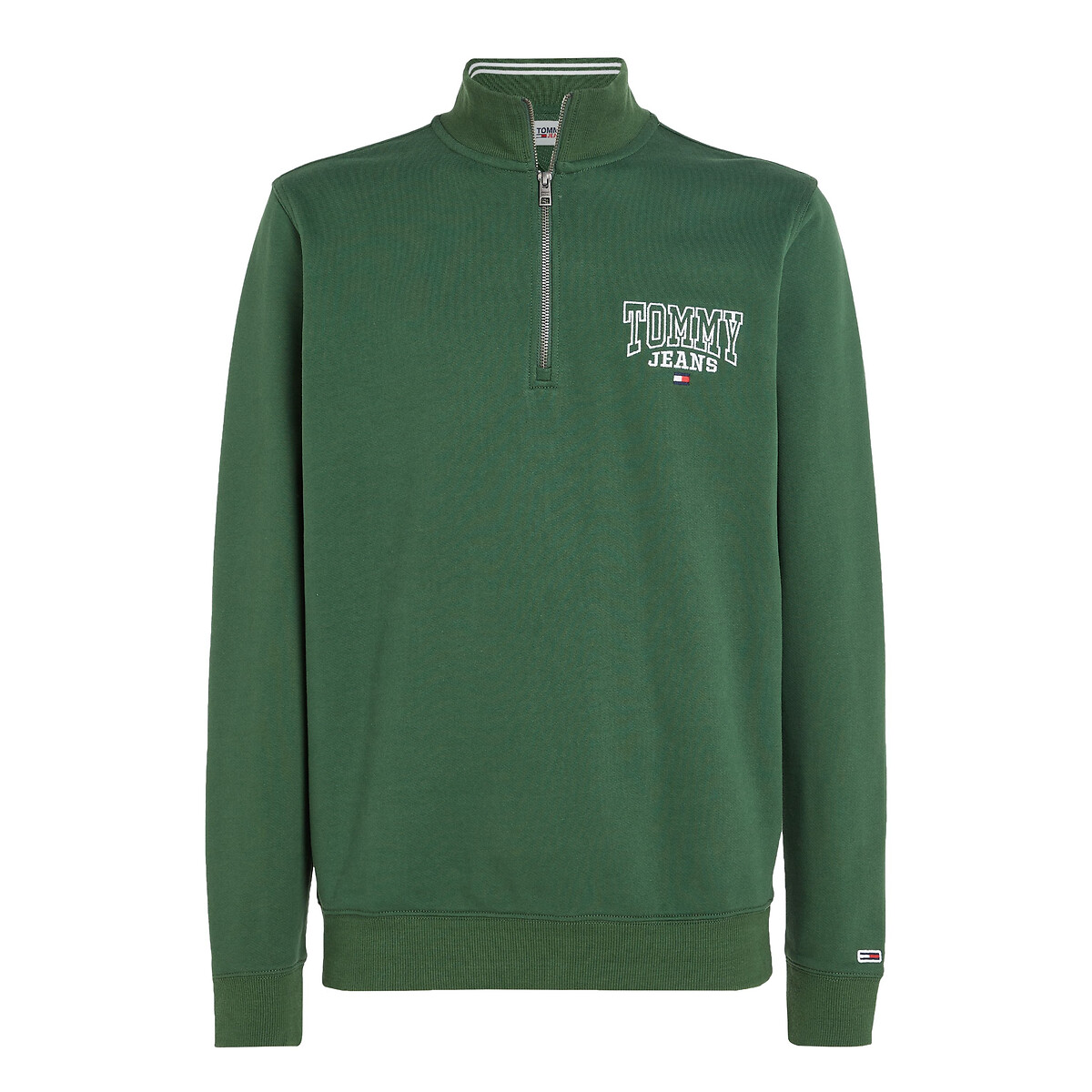 TOMMY JEANS<br>Suéter com gola alta e meio zíper