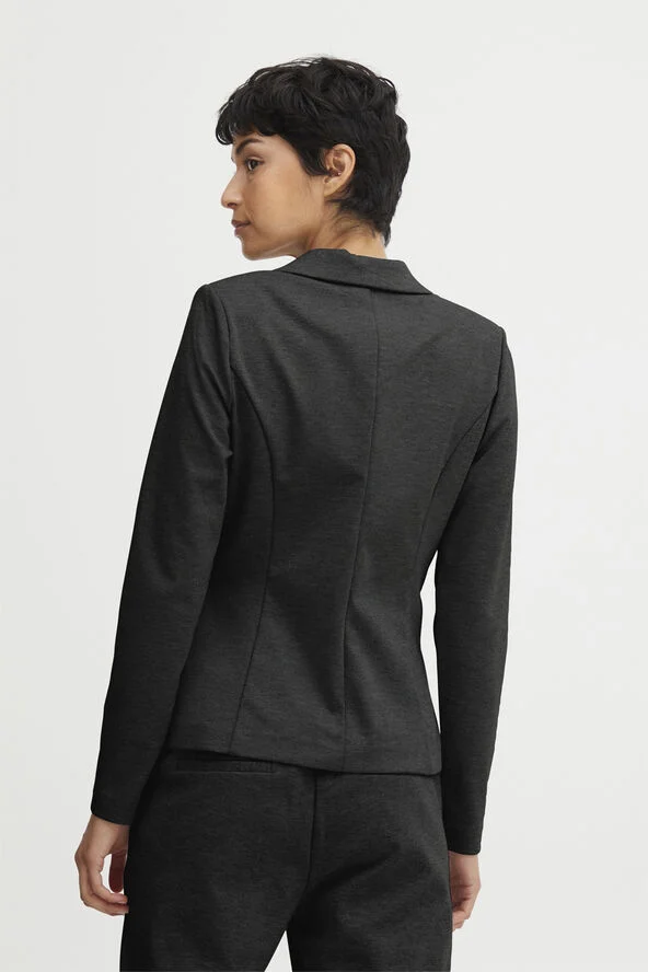 ICHI Kate Dark grey melange