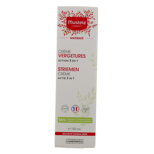 Crème prévention vergetures Mustela