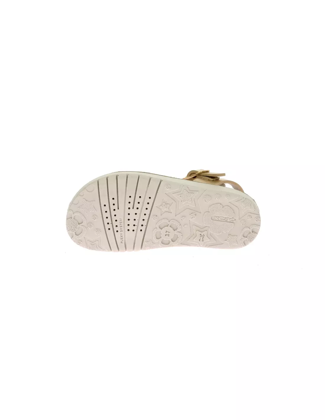 GEOX JS COSTAREI G.D - Sandales & nu-pieds Lightgold