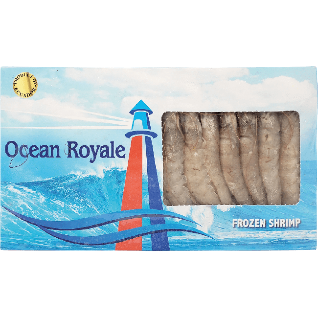 Ocean Royale Ecuador Vannamei HOSO Garnalen 16/20 750g (Netto)