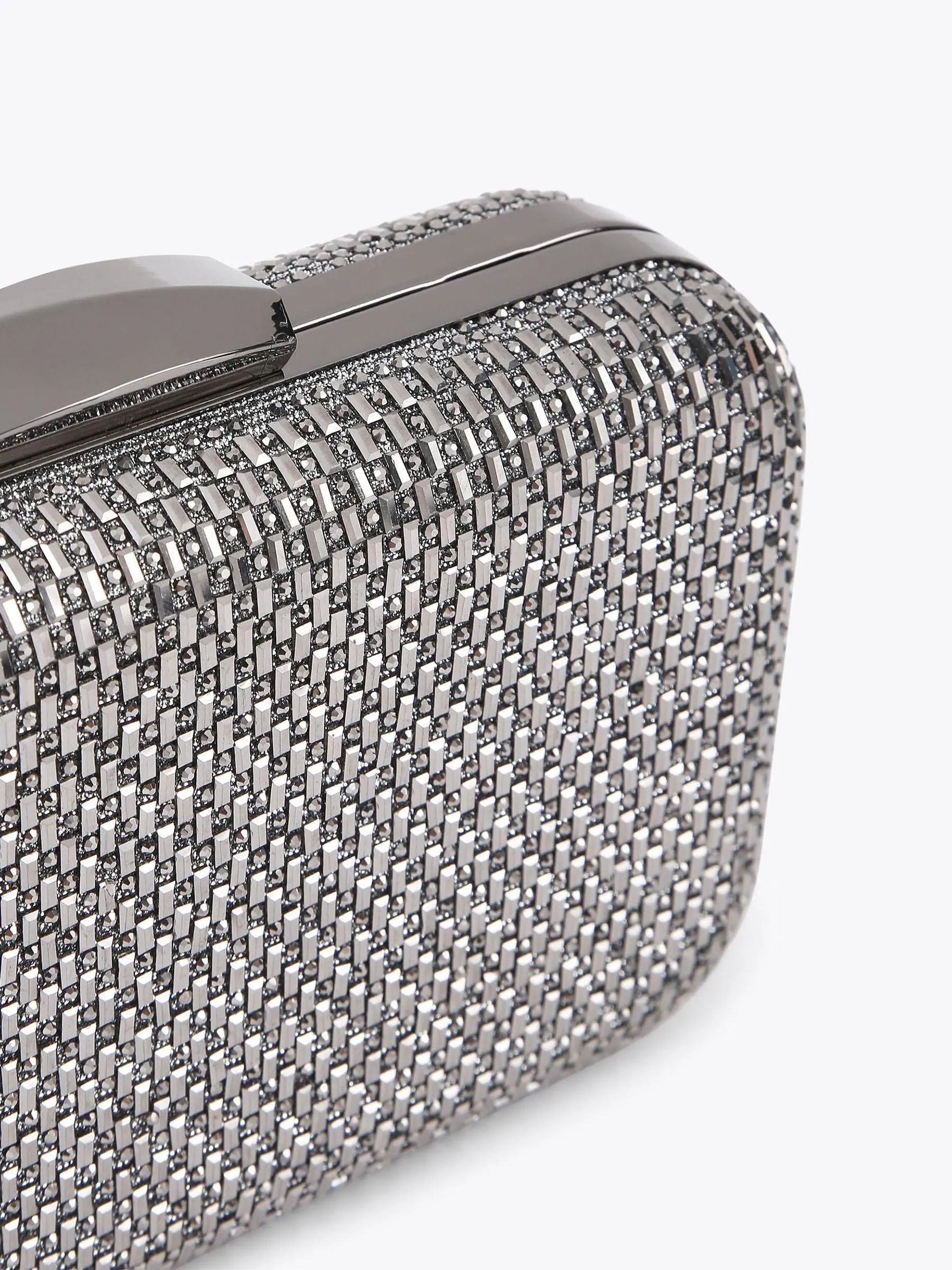 Donkerzilver - KG Kurt Geiger Fleur Box Bag