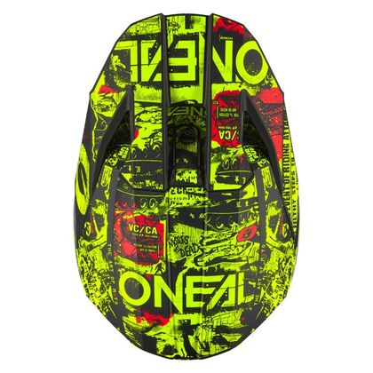Casque cross O'Neal 3SRS - ATTACK - ENFANT - Noir / Jaune