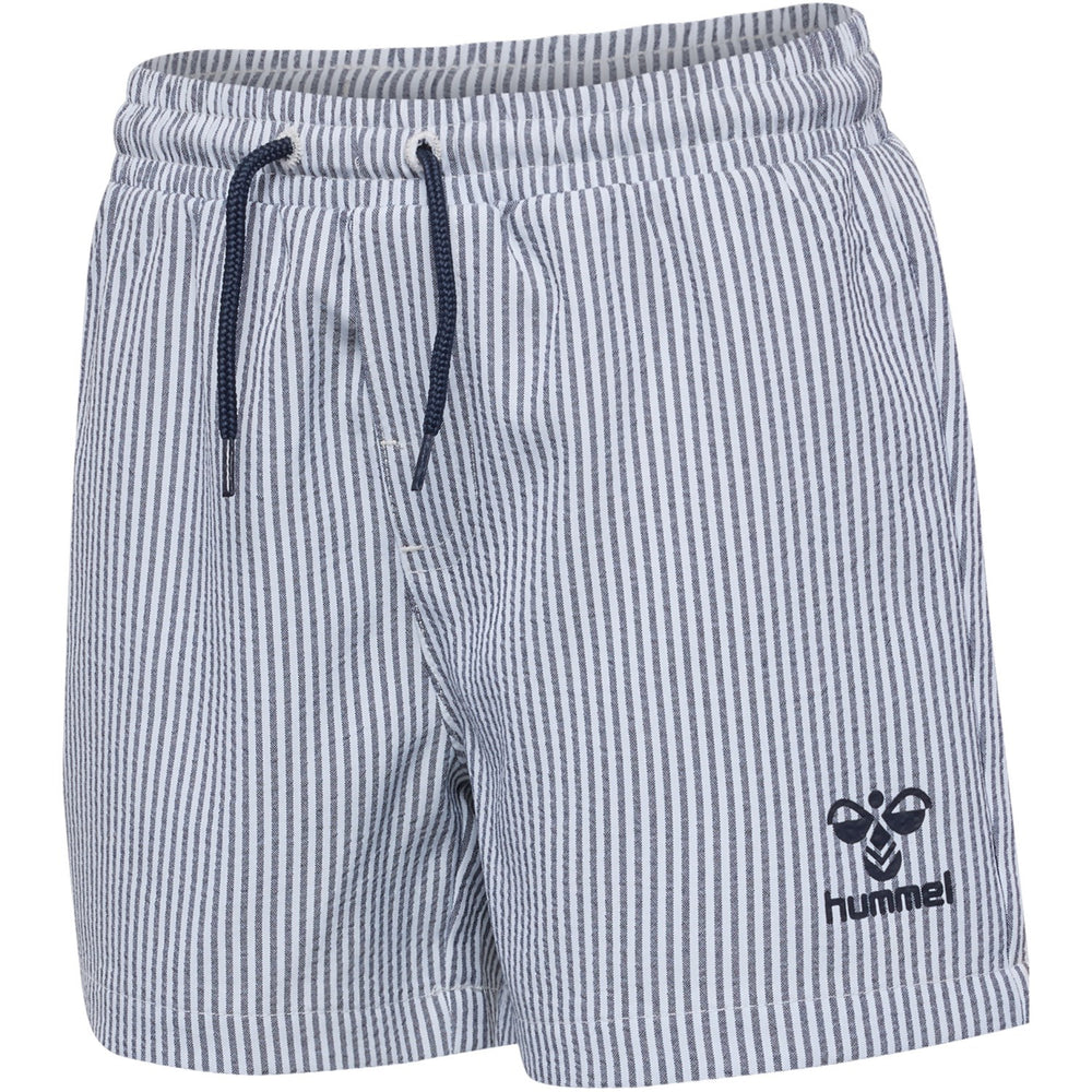 Køb Hummel Navy Blazer/Bright White Surfo Badeshorts