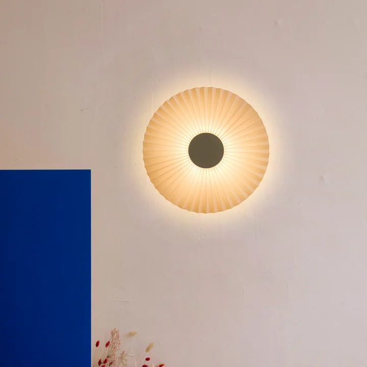 Hartô - Carmen LED-Wandleuchte S, Ø 50 cm, slate grey (RAL 7016)