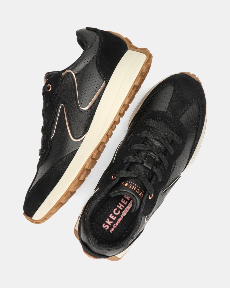 Skechers Gusto Path Finder Lage sneakers  - zwart