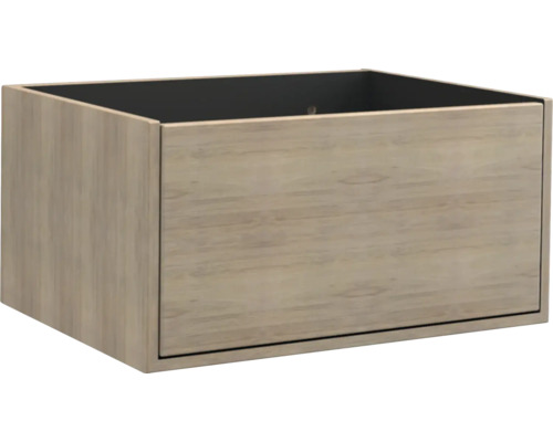 Jungborn wastafelmeubel NOVE BxHxD 60 x 30 x 46 cm Frontkleur tabak eiken mat 55764