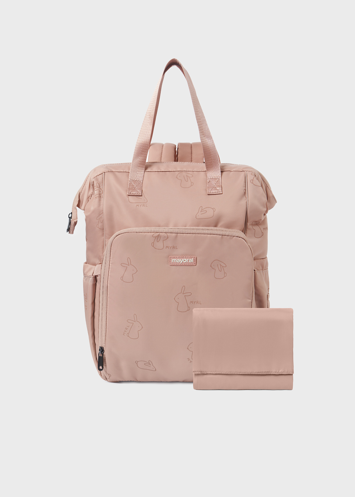 Mochila para bebê e trocador
