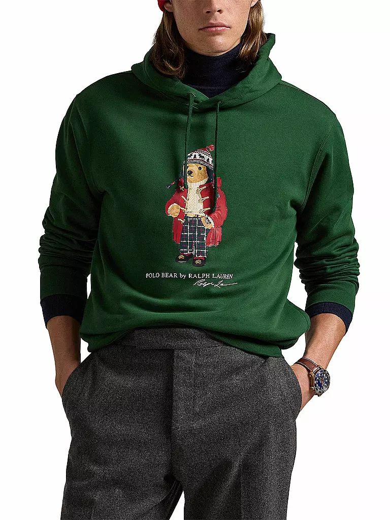 POLO RALPH LAUREN Kapuzensweater - Hoodie grün