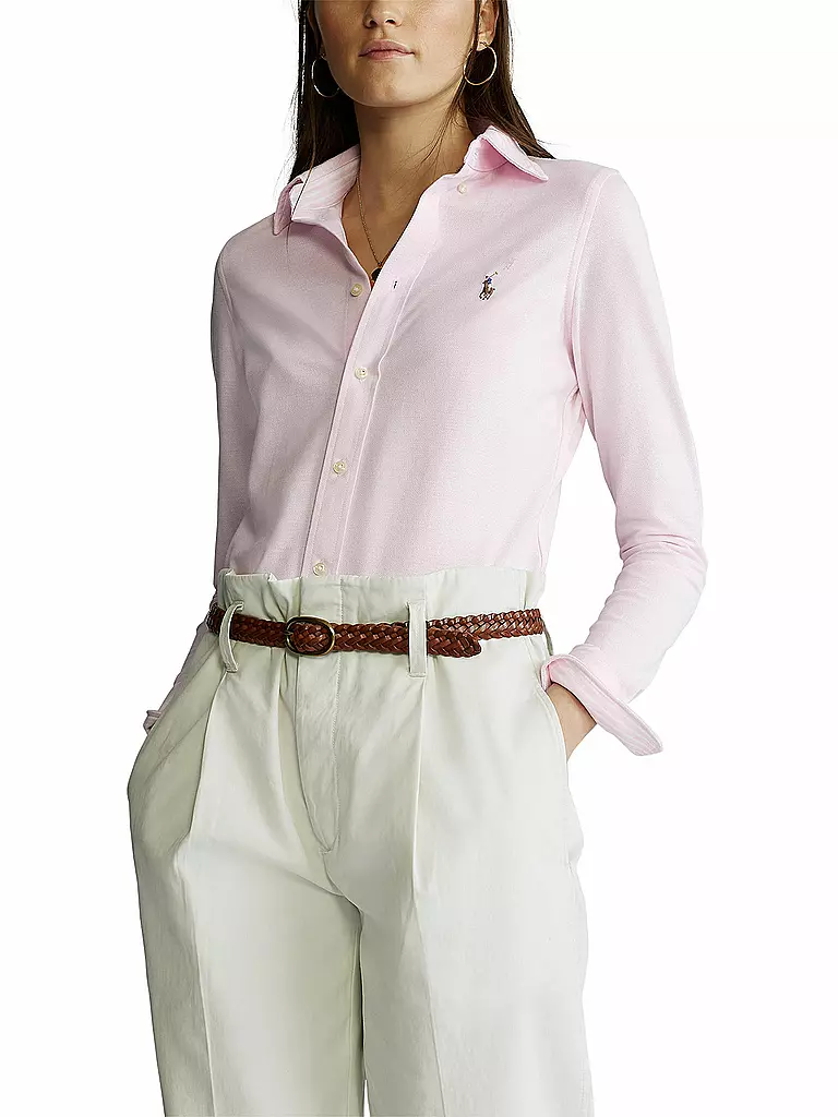 POLO RALPH LAUREN Bluse Skinny Fit HEIDI pink