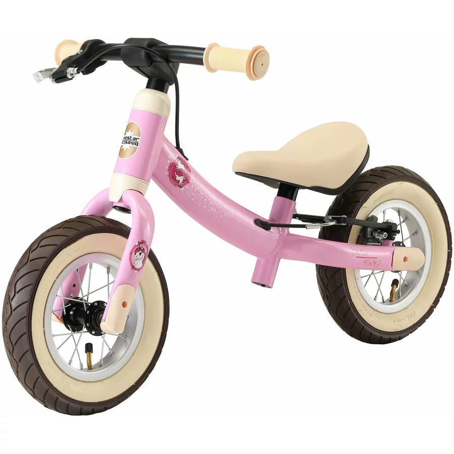 Bikestar Laufrad 10 Zoll Sport Flex pink einhorn