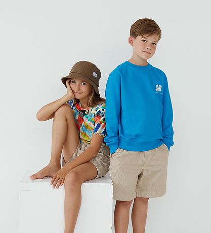 Mads N?rgaard Shorts - Bromi Seano - Partridge/Whitecap Gray