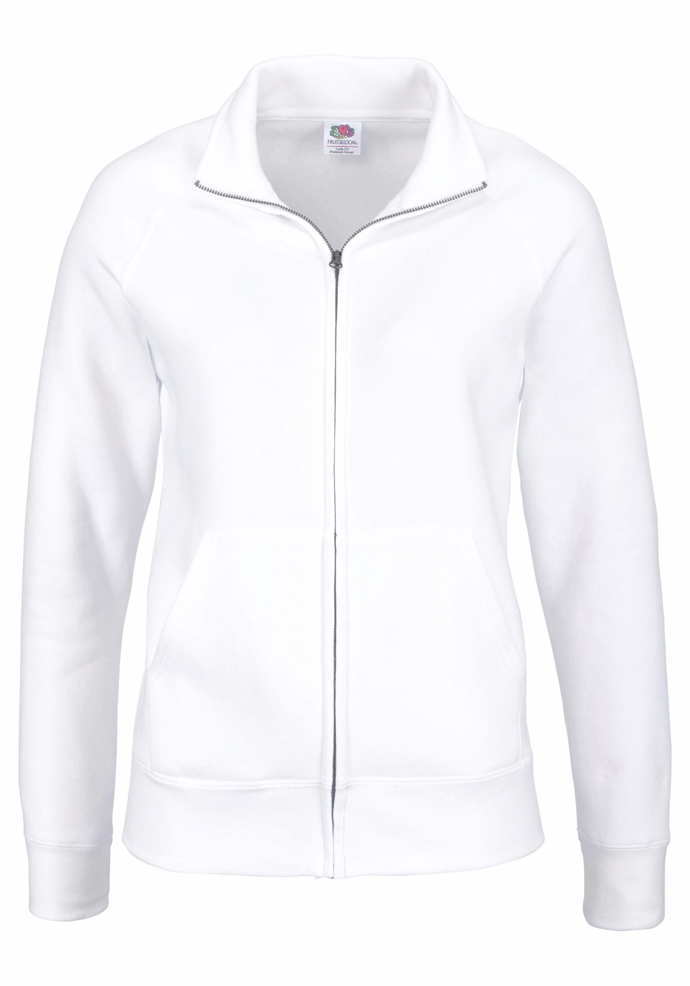 Fruit of the Loom Sweatjacke »Lady-Fit Premium Sweat Jacket«, mit Reissverschluss