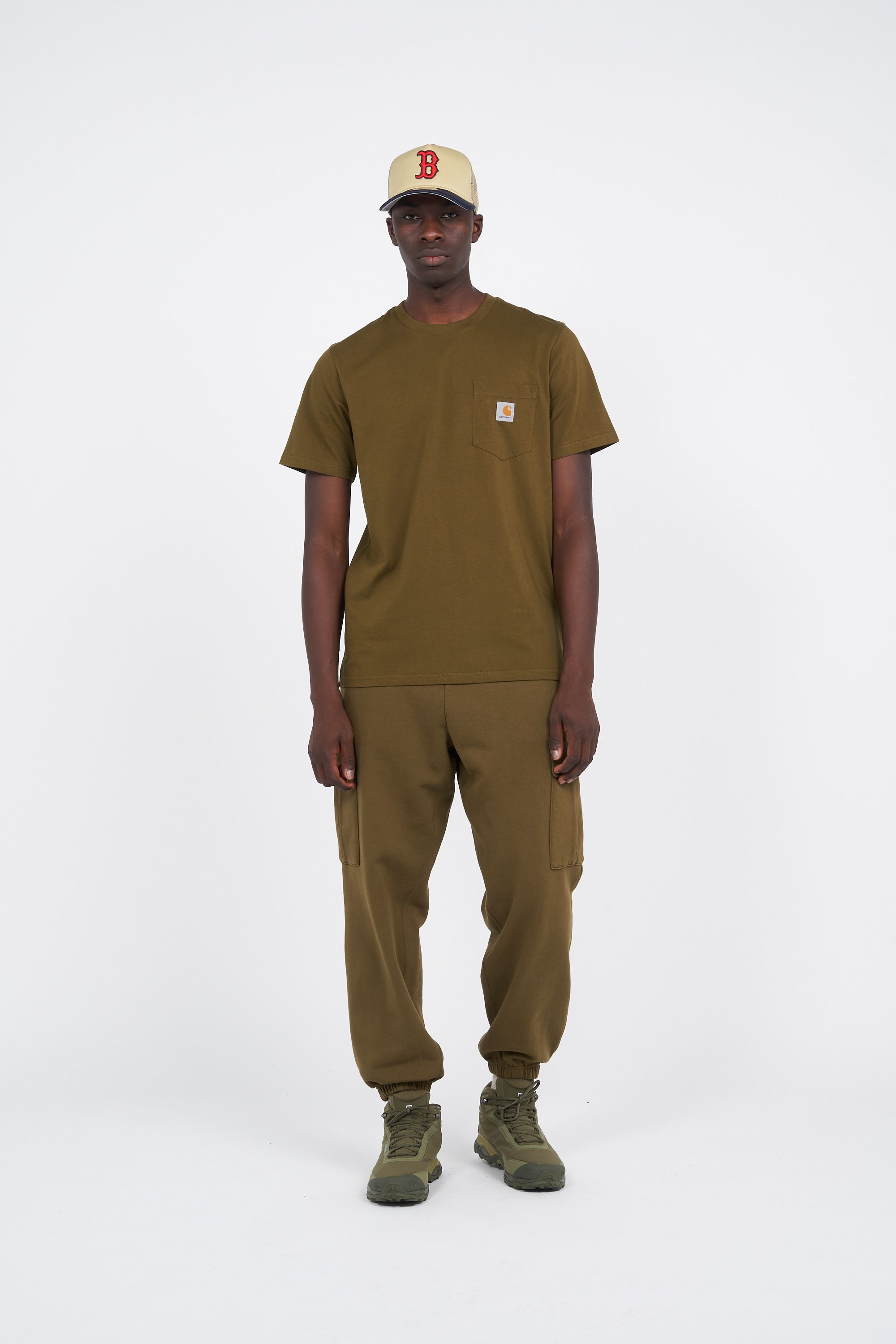 CARHARTT WIP Jogging Cargo Sweat Pant Kaki