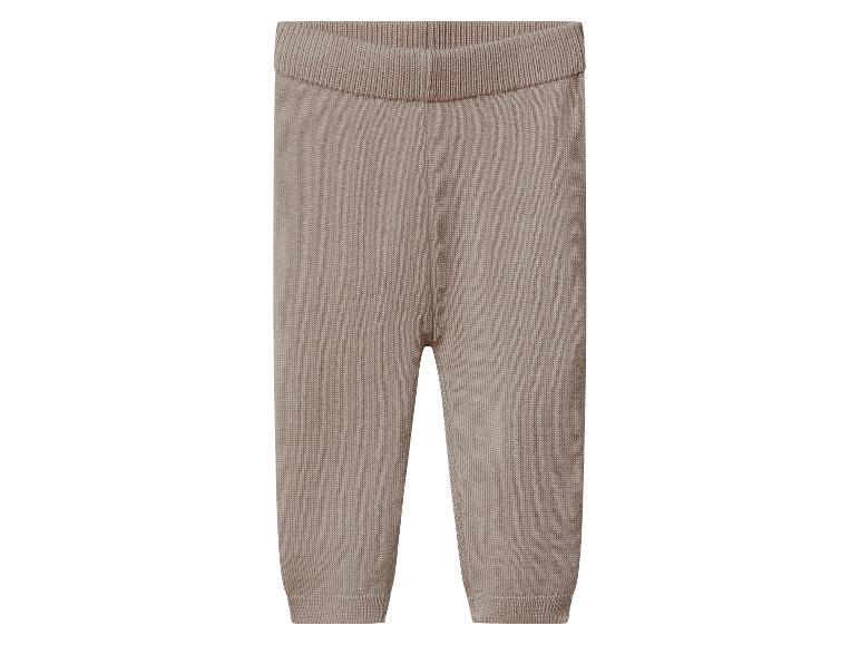 Gebreide baby broek