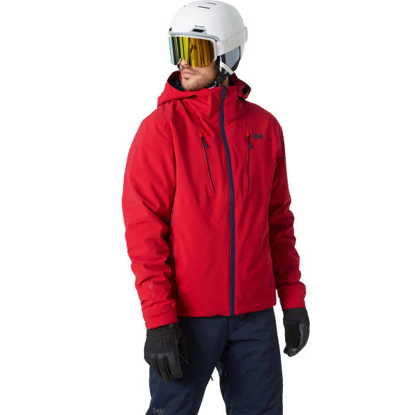 Veste de ski HELLY HANSEN ALPHA 4.0 JACKET RED