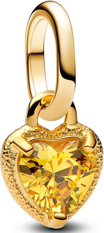 Pandora - ME Verguld Hart Mini Bedel - Goudkleurig - Gold Plated/Metaal