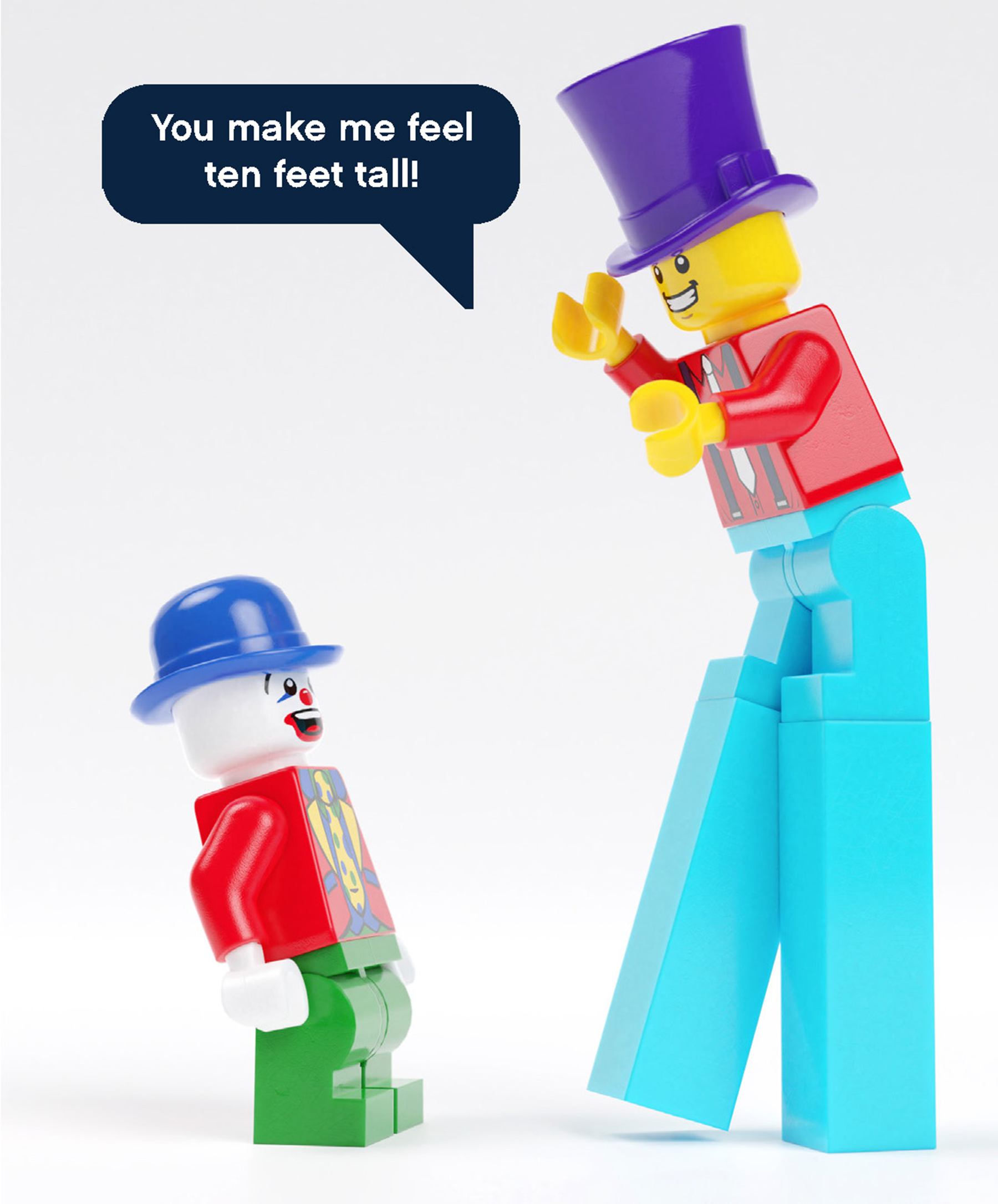 Cartões de minifiguras LEGO®: 20 cartões e envelopes 5007178