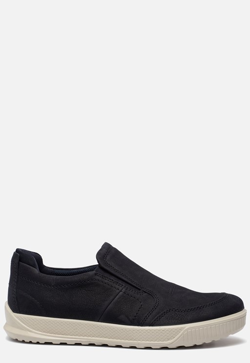 Ecco Soft 7 M Instappers blauw Nubuck