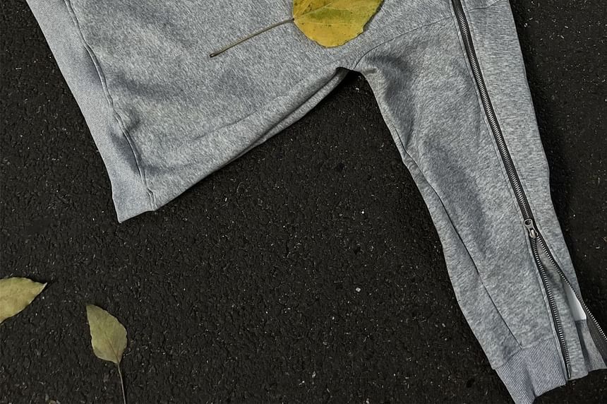 Savenne - Sweatshirt met ronde hals en rits
