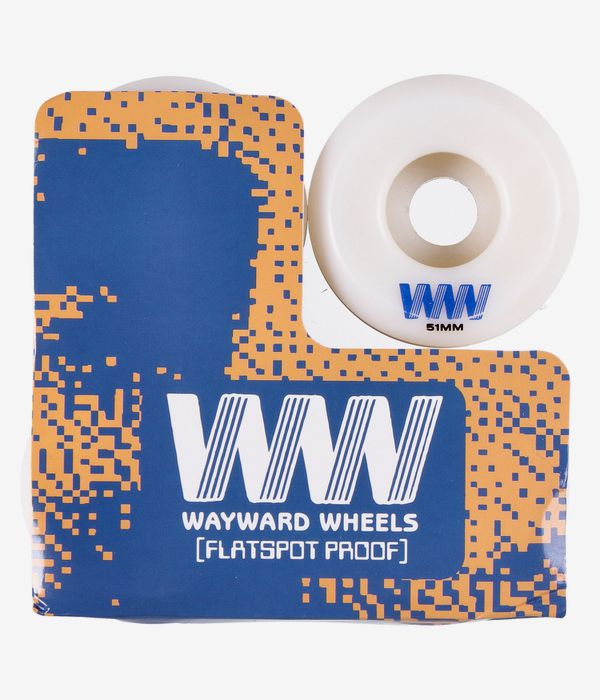 Wayward Rodrigo TX New Harder Funnel Rollen (white blue) 51mm 101A 4er Pack