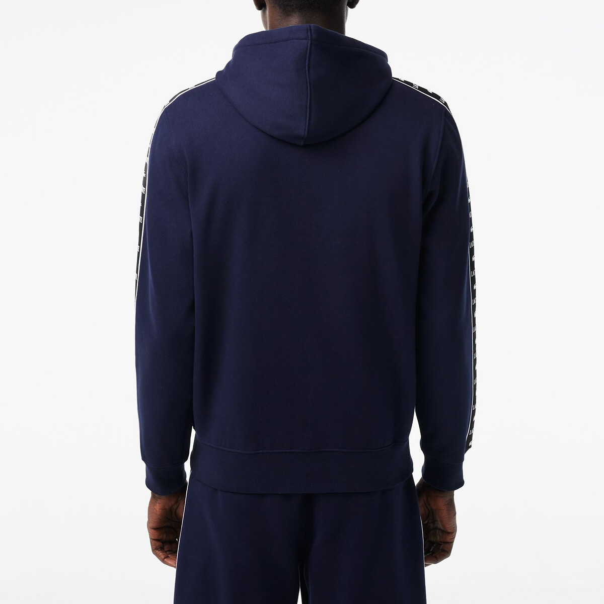 LACOSTE<br>Moletom com zíper em fleece