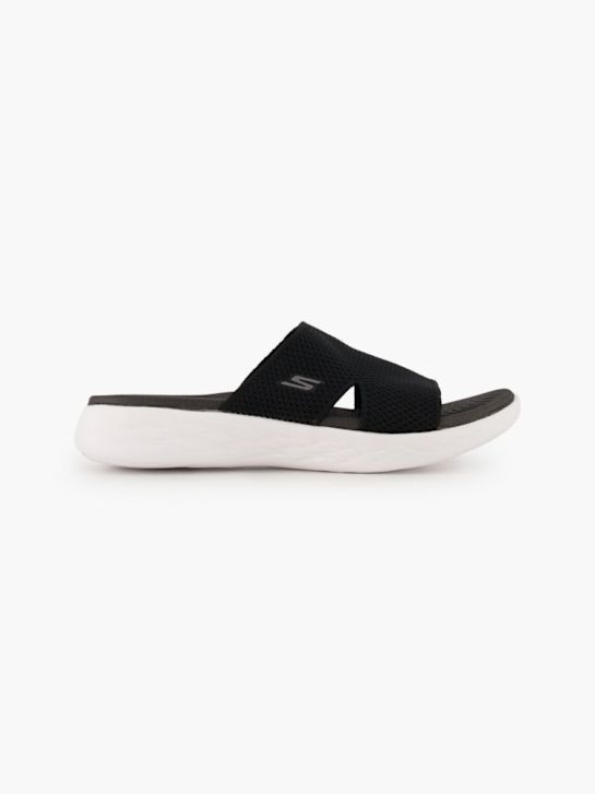Skechers Slide Schwarz