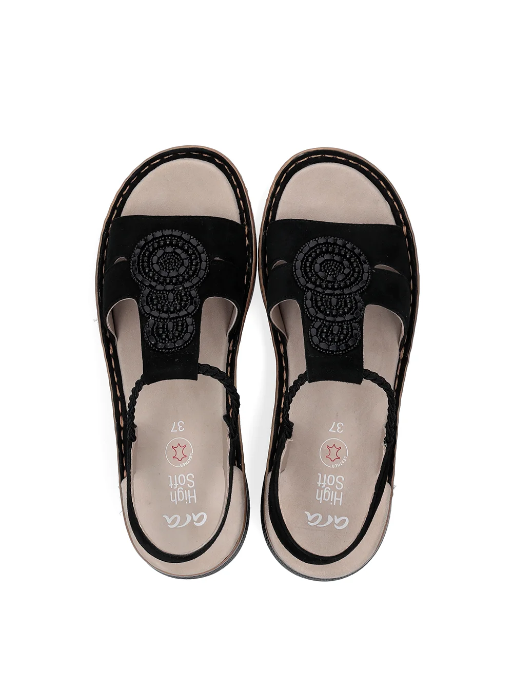 Sandalette Hawaii schwarz