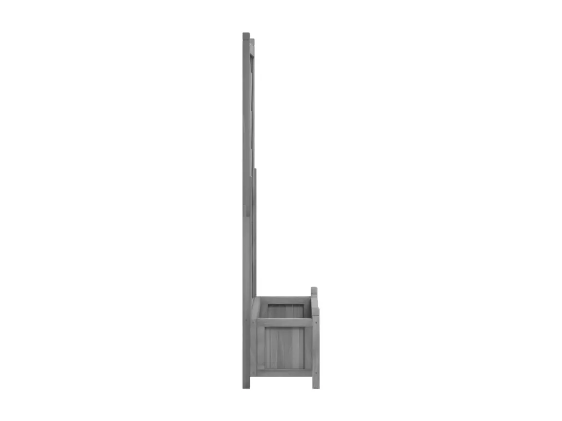 Jardinière bac lit surélevé bois marron 75 x 35 x 150 cm 02_0038326