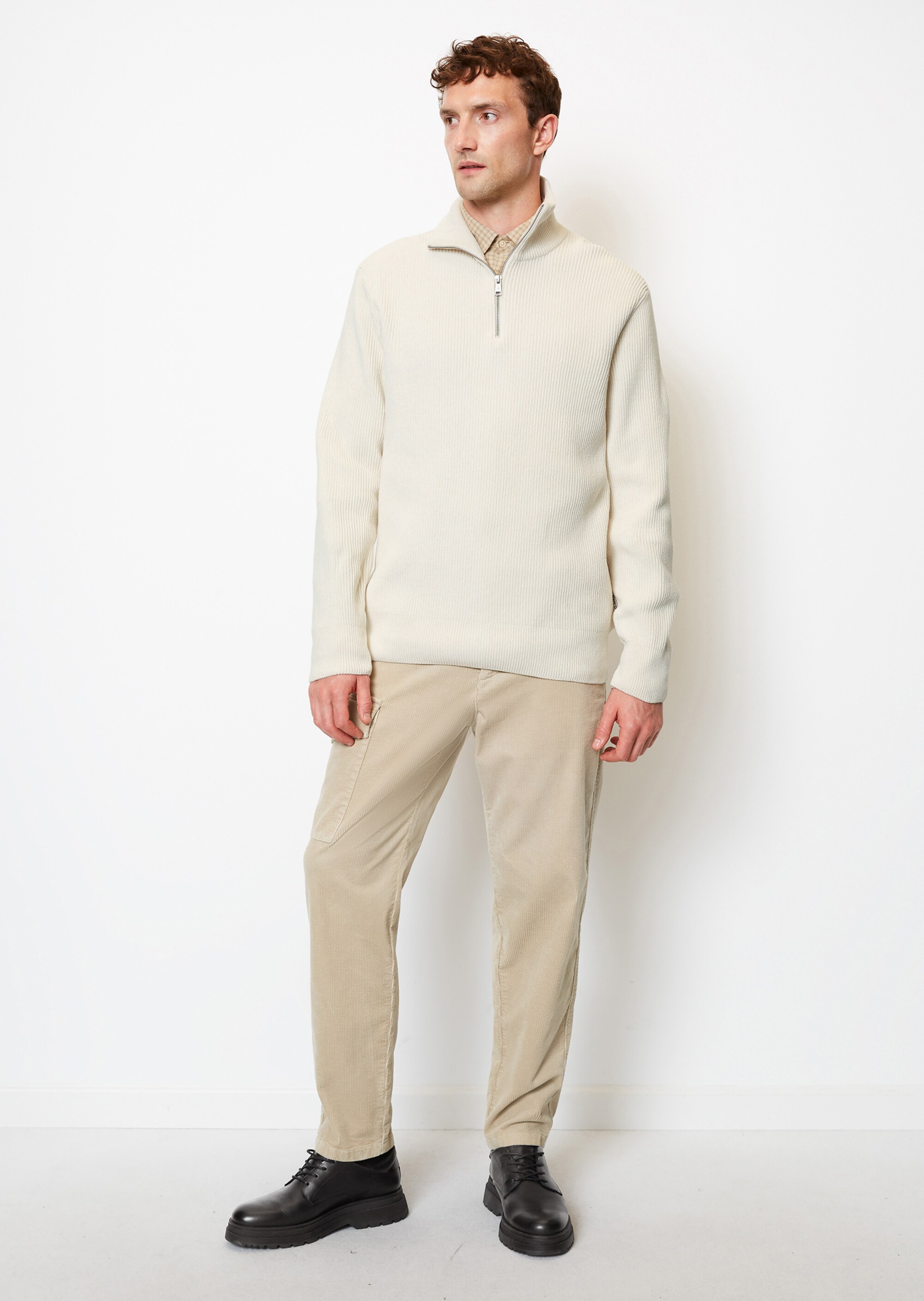 Troyer relaxed aus softem Organic-Cotton-Chenille