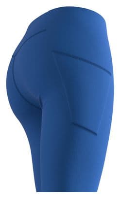 Collant 3/4 Salomon Cross Run 25'' Bleu Femme