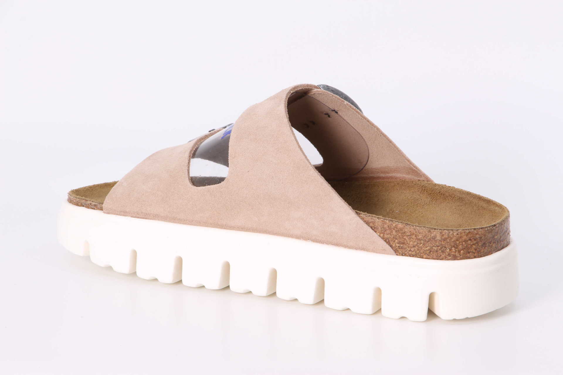 Birkenstock Arizona Chunky schmal warm sand