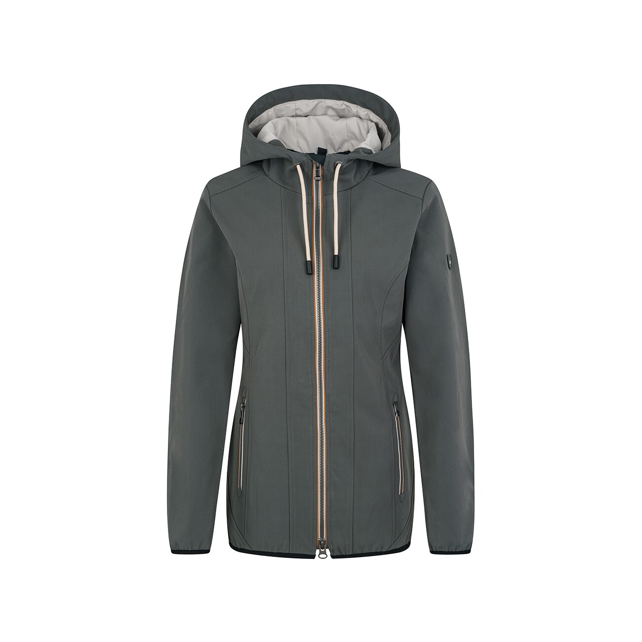 Knuffelwuff Damen Softshell Jacke Manhattan khaki 38 - EU