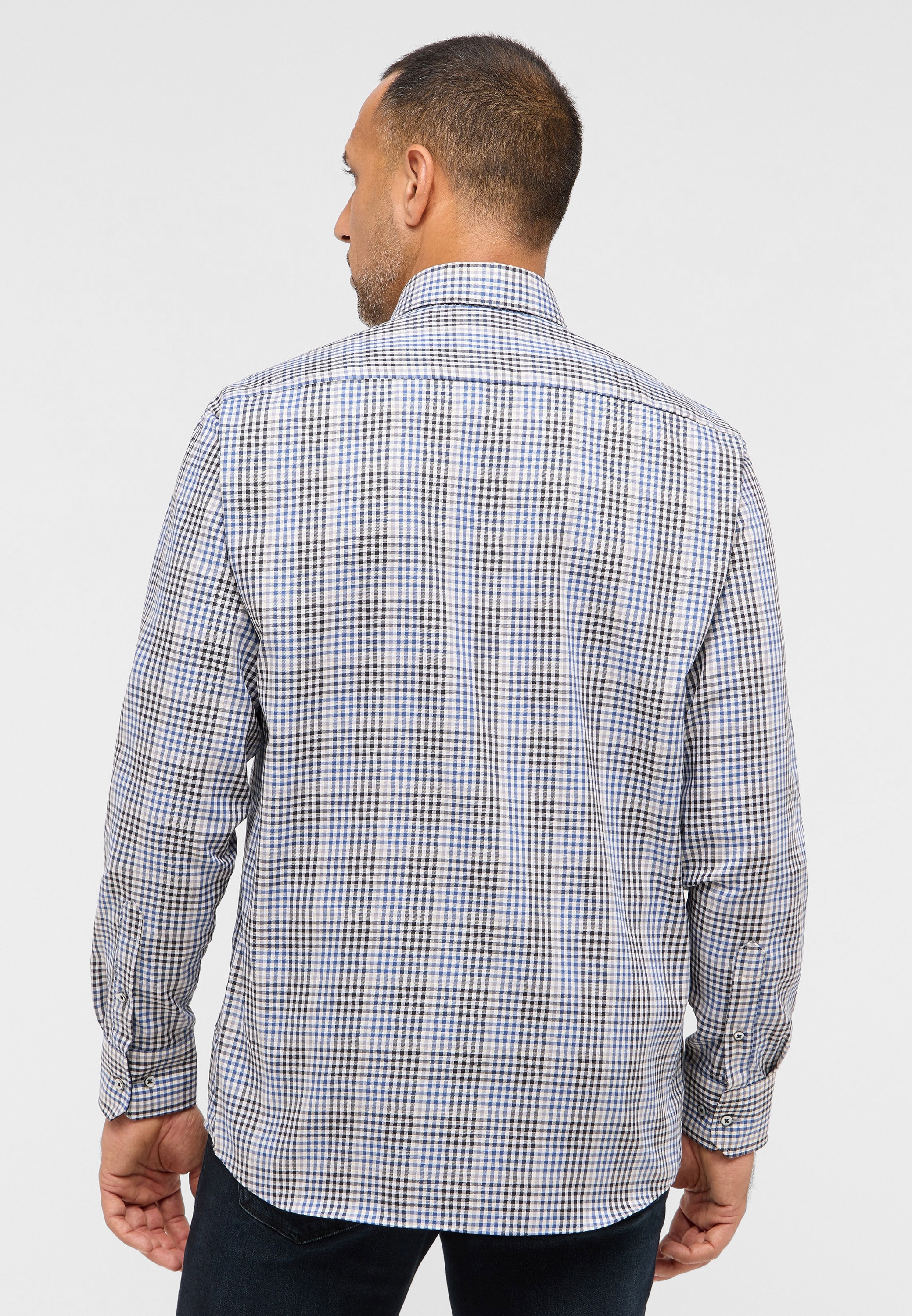 Eterna Langarmhemd »COMFORT FIT«, NON IRON (bügelfrei)