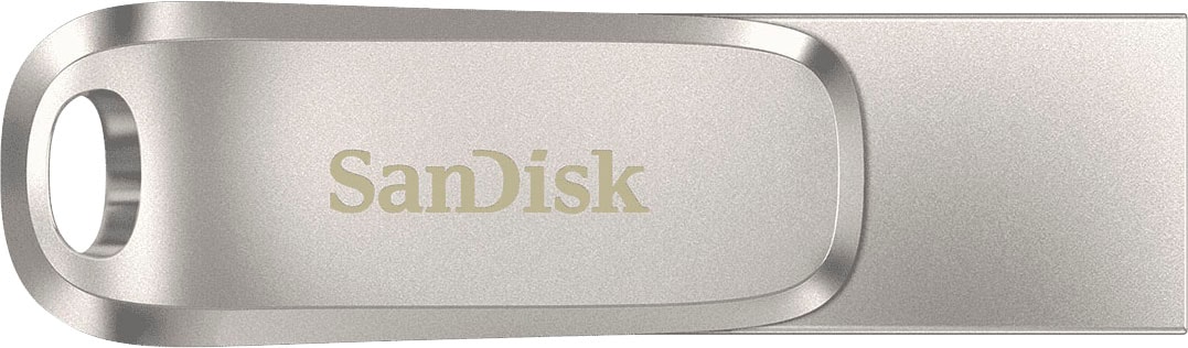 Sandisk USB-Stick »Ultra® Dual Drive Luxe USB Type-C™ 64 GB« (64GB GB USB 3.1 Lesegeschwindigkeit 150 MB/s)