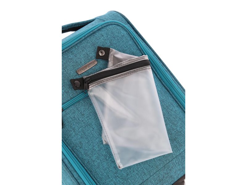 travelite Koffer Cabin Bordtrolley Underseater 28 l, Blau Reisekoffer