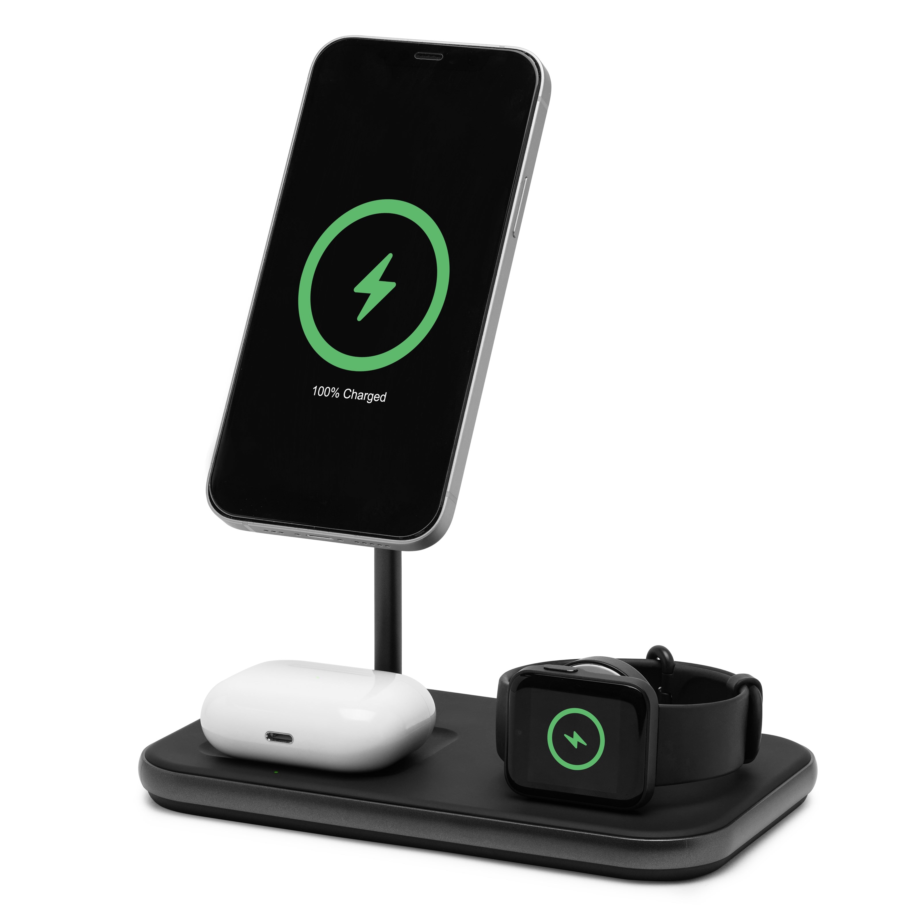 Linocell Premium 3-in-1 Ladestasjon med Magsafe-kompabilitet
