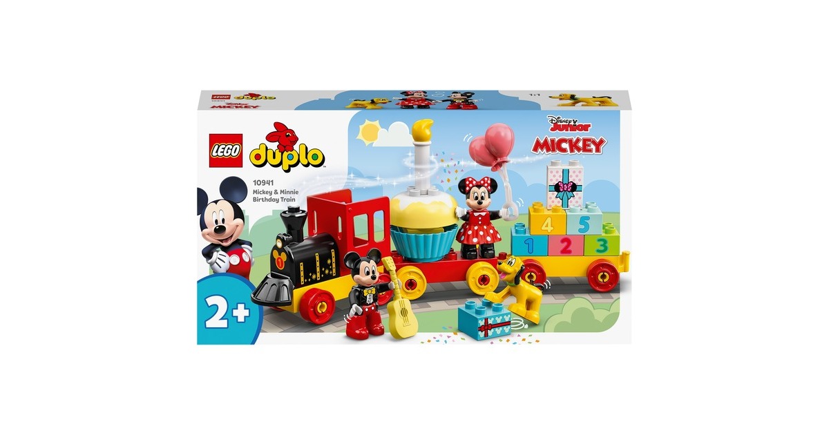 LEGODUPLO - Mickey & Minnie verjaardagstrein Constructiespeelgoed  (10941)