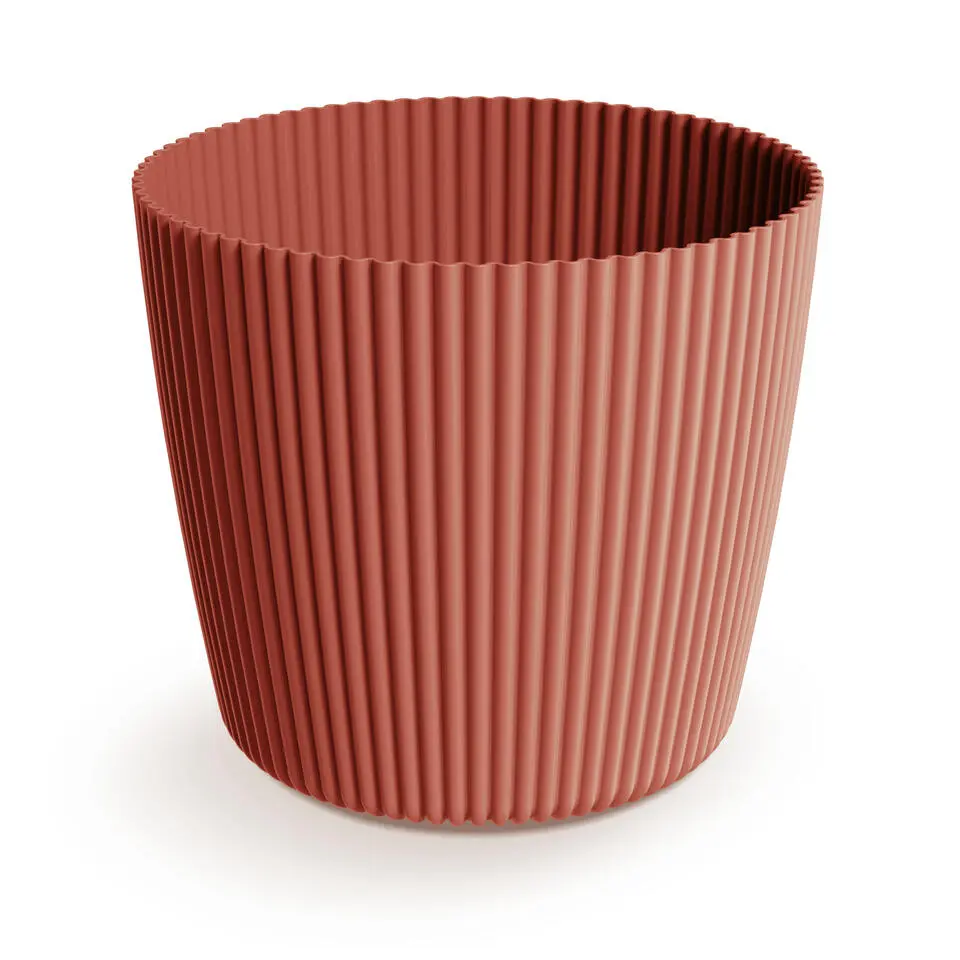 Prosperplast Plantenpot Buckingham - steenrood - D23 cm