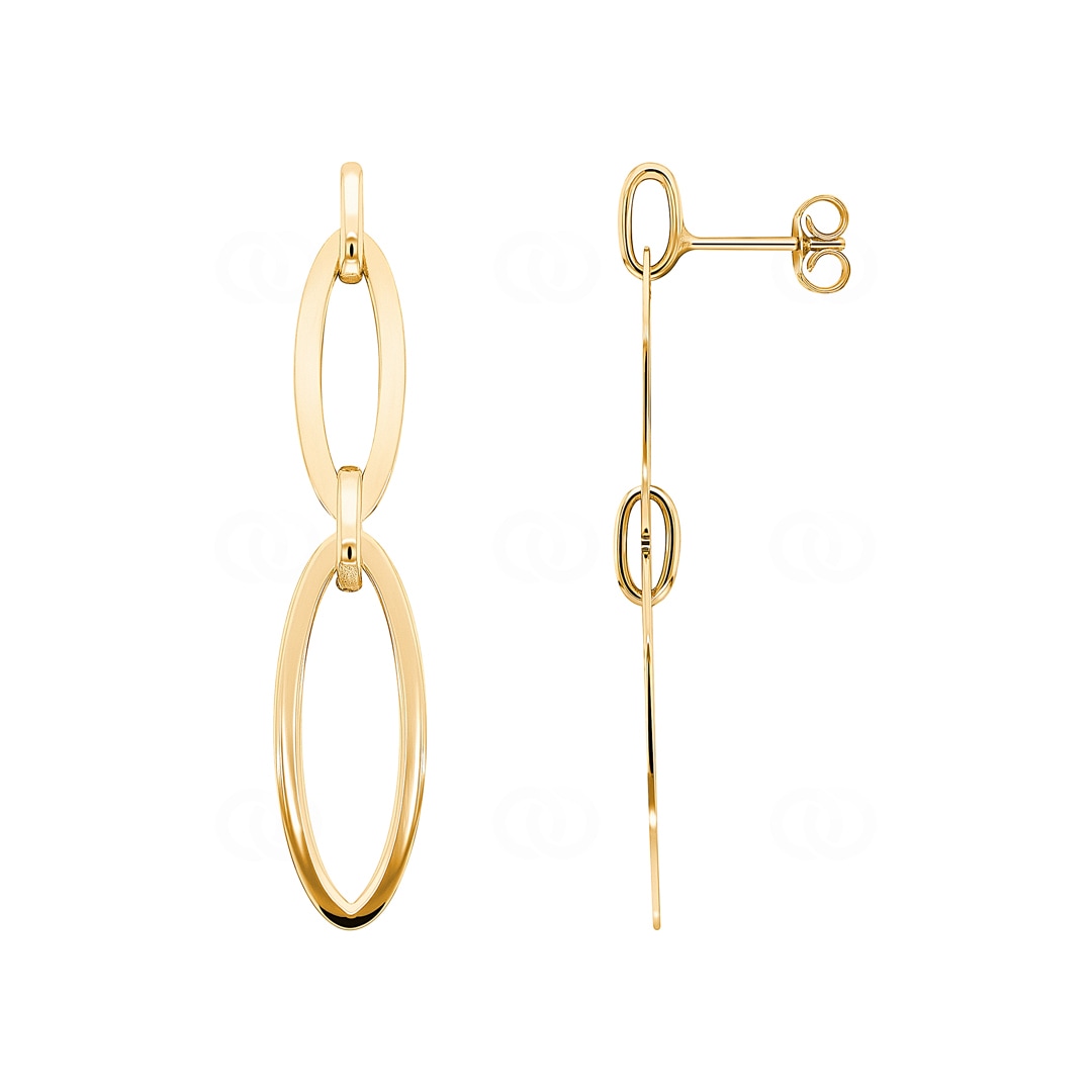 Ohrhänger 750/18 K Gelbgold
