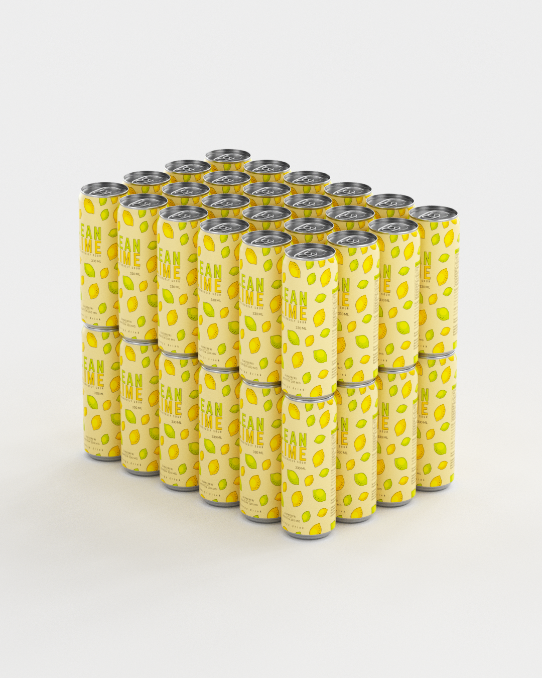 Lean Lime Energy Drink 48x330ml