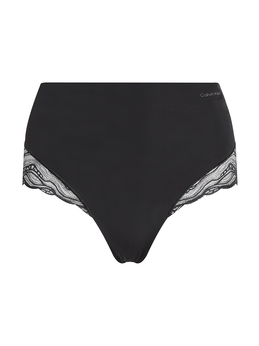 CALVIN KLEIN ROUPA ÍNTIMA<br>Camisola de tamanho grande, Renda Elástica Sensual