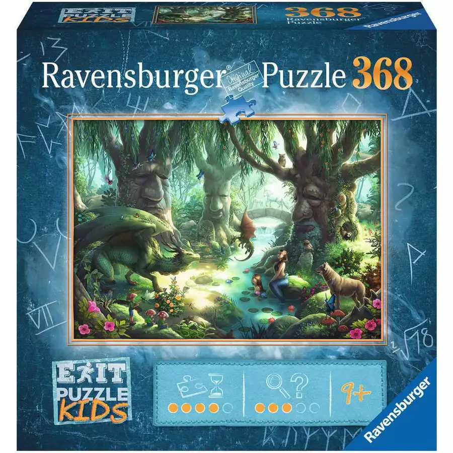 Ravensburger EXIT Puzzle Kids Der magische Wald bunt