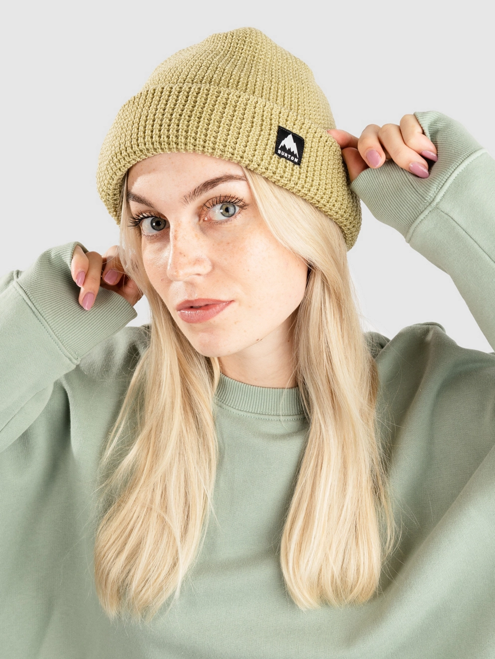 Burton Rcy Waffle Beanie mushroom