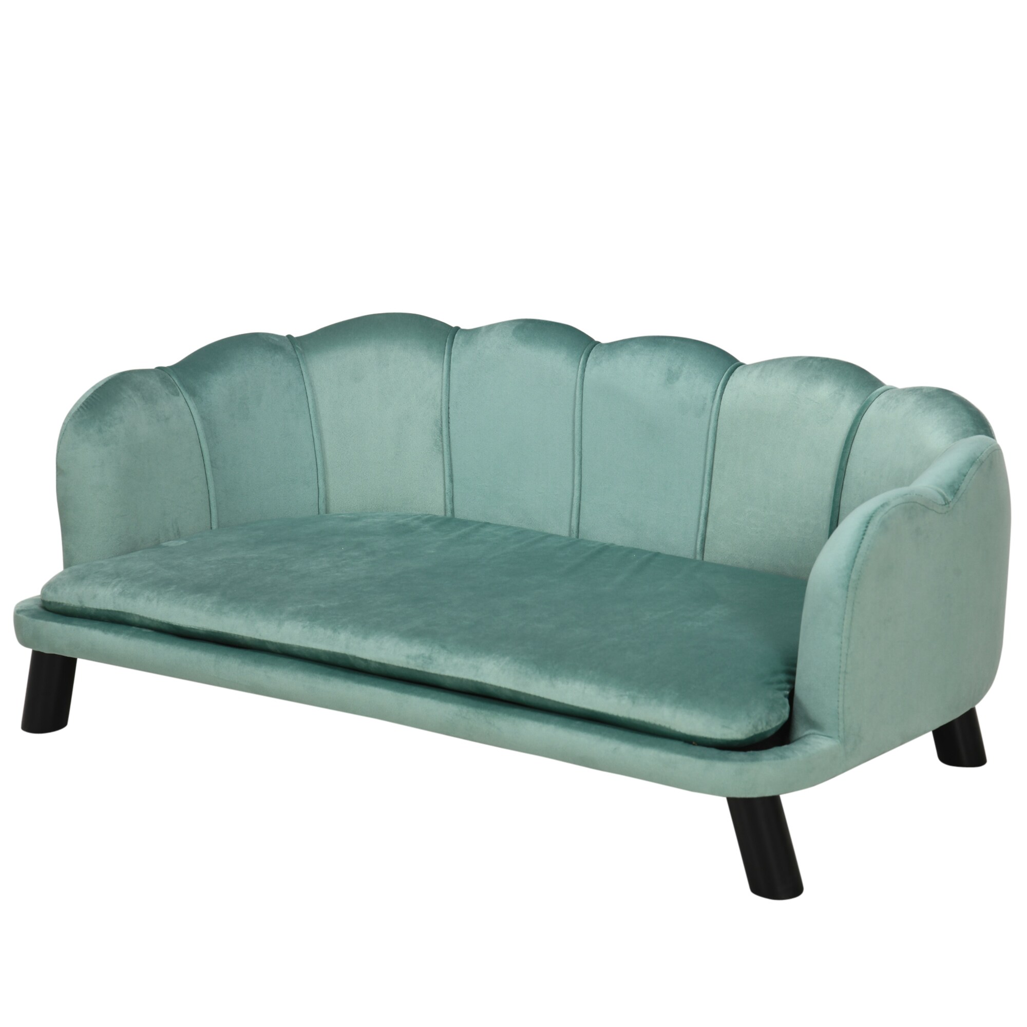 PawHut Hundesofa mit Rückenlehne 98,5B x 60,5T x 35,5H cm