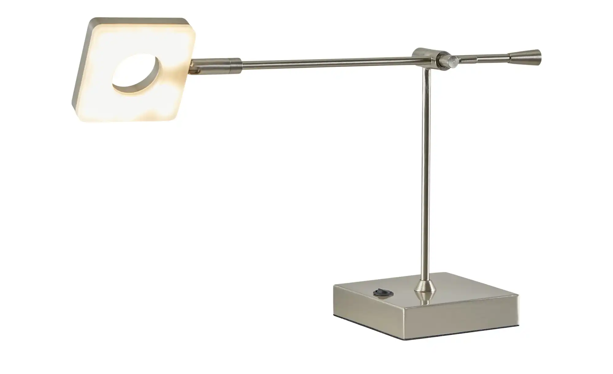 KHG Tischleuchte, 1-flammig, Nickel-matt
