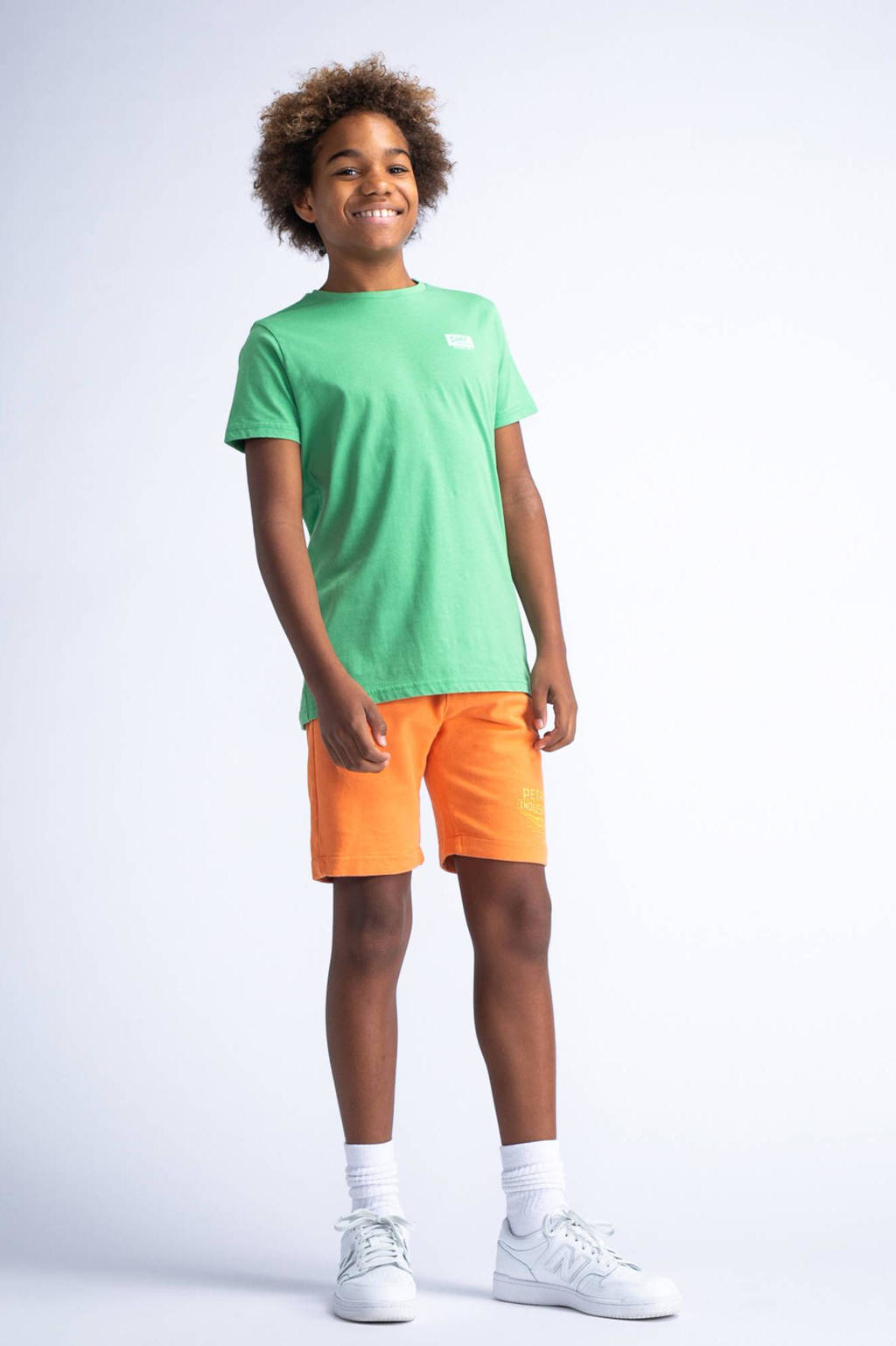Petrol Industries T-shirt appeltjesgroen