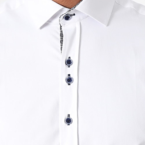 Chemise Manches Longues Blanc